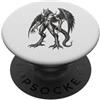Demonique Tees and Ars Goetia Demon Gift Dominio di Mammona PopSockets PopGrip Adesivo