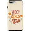 Book Babe | Feminine Reading Custodia per iPhone 7 Plus/8 Plus Book Lover California Poppy Hot Girls Leggi Floreale