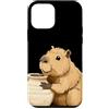 Pottery Capybara Outfit Custodia per iPhone 12 mini Bel Potter Capybara Animal Look per gli amanti dell'hobby