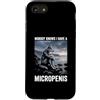 Alpha Wolf Meme Custodia per iPhone SE (2020) / 7/8 Micropene Divertente Uomini Inappropriati Rude Wolf Peinlich