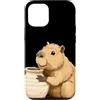 Pottery Capybara Outfit Custodia per iPhone 12/12 Pro Bel Potter Capybara Animal Look per gli amanti dell'hobby