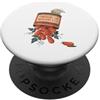 Gusto Italiano Vintage Art Pomodori San Marzano DOP Napoli Pomodoro Art PopSockets PopGrip Adesivo