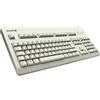 CHERRY G80-3000, Tastiera Meccanica a Filo, Layout UE, (QWERTY), Connessione USB, Robusto, Tasti Programmabili, Interruttori MX BLACK, Grigio Chiaro