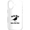 Birding in the 901 Custodia per iPhone 17 Early Bird ottiene Lifer divertente Birding Humor
