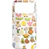 Jelly-Style Cat Custodia per iPhone 17 Pro Max Gatto di peluche in stile gelatina