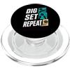 Jimbeels Dig Set Repeat PopSockets PopGrip per MagSafe