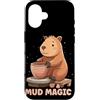 Pottery Capybara Outfit Custodia per iPhone 16 Carino Capybara ama Potter Costume per hobby e animali