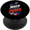 Jimbeels Rate Then Power PopSockets PopGrip Adesivo