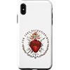 My Catholic Corner- Sacred Heart Custodia per iPhone XS Max Cor Jesu Sacratissimum Sacro Cuore Cattolico Tradizionale