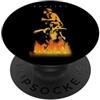 AC/DC Ufficiale AC/DC Bonfire Legendary design PopSockets PopGrip Adesivo