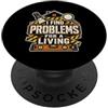 Real Estate House Inspector Designs Ispettore domestico Trovo Problemi Per Vivere PopSockets PopGrip Adesivo
