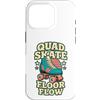 Jimbeels Custodia per iPhone 16 Pro Quad Skate Floor Flow Pista Roller