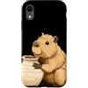 Pottery Capybara Outfit Custodia per iPhone XR Bel Potter Capybara Animal Look per gli amanti dell'hobby