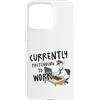 Workday Whimsy Custodia per iPhone 15 Pro Max Attualmente fingendo di lavorare Funny Goose