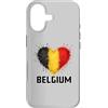 United Labels Custodia per iPhone 17 Soccer - WM World Cup 2026 Belgio