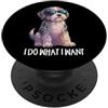 Mini Aussiedoodle Mom Gifts T Shirts & H Mens Womens Kids Do What I Want Merle Aussiedoodle Dog Love PopSockets PopGrip Adesivo