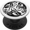 The League of Six Collection Celtico Libro di Kells Trinity Hounds PopSockets PopGrip Adesivo
