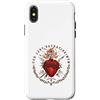 My Catholic Corner- Sacred Heart Custodia per iPhone X/XS Cor Jesu Sacratissimum Sacro Cuore Cattolico Tradizionale