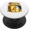 Casaro Produzione di formaggio Artigiano Fromage is my Language divertente per la preparazione PopSockets PopGrip Adesivo