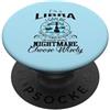 Libra Zodiac Society Zodiaco Bilancia Posso essere il tuo peggior segno astrologico da incubo PopSockets PopGrip Adesivo