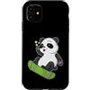 panda China animal zoo bear Himalayan ba Custodia per iPhone 11 Panda Bear Skateboard