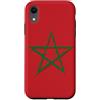 Ptera: Cool Morocco Flag For Proud Moroc Custodia per iPhone XR Orgoglioso Tifoso Marocchino Bandiera Marocco Stella Vintage
