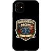Paramedic Mom Proud EMT Mother American Custodia per iPhone 11 Paramedic Mom Orgoglioso EMT Festa della mamma SME Mama American USA