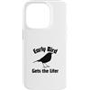 Birding in the 901 Custodia per iPhone 14 Pro Early Bird ottiene Lifer divertente Birding Humor