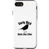 Birding in the 901 Custodia per iPhone SE (2020) / 7/8 Early Bird ottiene Lifer divertente Birding Humor