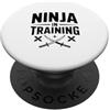 Fraxoweb Ninja in addestramento citazione motivazionale per futuri guerrieri PopSockets PopGrip Adesivo