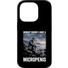 Alpha Wolf Meme Custodia per iPhone 14 Pro Micropene Divertente Uomini Inappropriati Rude Wolf Peinlich