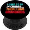 Grandma Humorous For Mom Vintage Style Usato Charge poi aveva nipoti divertente detto PopSockets PopGrip Adesivo