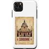JB's Paris France Shop Custodia per iPhone 11 Pro Max Panthéon Sorbonne Distretto Amministrativo Parigi Pergamena