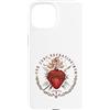 My Catholic Corner- Sacred Heart Custodia per iPhone 15 Cor Jesu Sacratissimum Sacro Cuore Cattolico Tradizionale