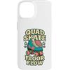 Jimbeels Custodia per iPhone 14 Quad Skate Floor Flow Pista Roller