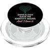 Ancestor Hunting Club I Dig Dead People' Genealogia Nerd Gift Family Tree Research Ancestry Club PopSockets PopGrip per MagSafe