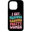 Timido Introverso Ansioso Impacciato Sin Custodia per iPhone 15 Pro I Get Nervous Around Pretty Women