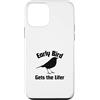 Birding in the 901 Custodia per iPhone 12 mini Early Bird ottiene Lifer divertente Birding Humor