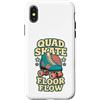 Jimbeels Custodia per iPhone X/XS Quad Skate Floor Flow Pista Roller