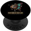 Surreal butterfly eye cosmic vision mind Mindset Visione Farfalla Arte Surreale PopSockets PopGrip Adesivo
