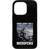 Alpha Wolf Meme Custodia per iPhone 13 Pro Micropene Divertente Uomini Inappropriati Rude Wolf Peinlich