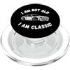 Old Muscle Car Dad Mom Birthday Holiday Regalo per gli appassionati di auto d'epoca per uomini e donne PopSockets PopGrip per MagSafe