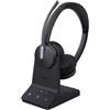 Yealink Cuffie Yealink WH64 Wireless Bluetooth con microfono Nero [1208736]