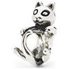 Trollbeads Allegro gattino Silver Bead, small, Argento sterling, 0