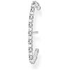 Thomas Sabo orecchini singoli da donna pietre bianche oro, argento sterling 925