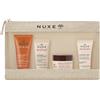 LABORATOIRE NUXE ITALIA Srl NUXE TROUSSE VOYAGE REVE DE MIEL 2026 FACE AND BODY ULTRA RICH CLEANSING GEL 30 ML + ULTRA COMFORTING FACE BALM 15 ML + MELTING HONEY BODY OIL BALM 30 ML + HAND AND NAIL CREAM 15ML