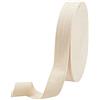 nbeads 50 m/rotolo di cinghie di cotone a spina di pesce, 35 mm larga banda di cotone twill, nastri in cotone a spina di pesce, cordoni per maglieria da cucire, fai da te, artigianato, bianco antico