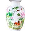 ZEALMAX Vaso di ceramica di stile cinese, Vaso di fiori decorativo dell'ufficio domestico, Vaso di centrotavola della tavola della decorazione della tavola, B