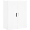 vidaXL Mobile a Parete Bianco 69,5x34,90 cm in Legno Multistrato