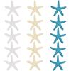 Joyan 15 Pezzi Stelle Marine Decorative, Stella Marina in Resina, Decorazioni Miniature